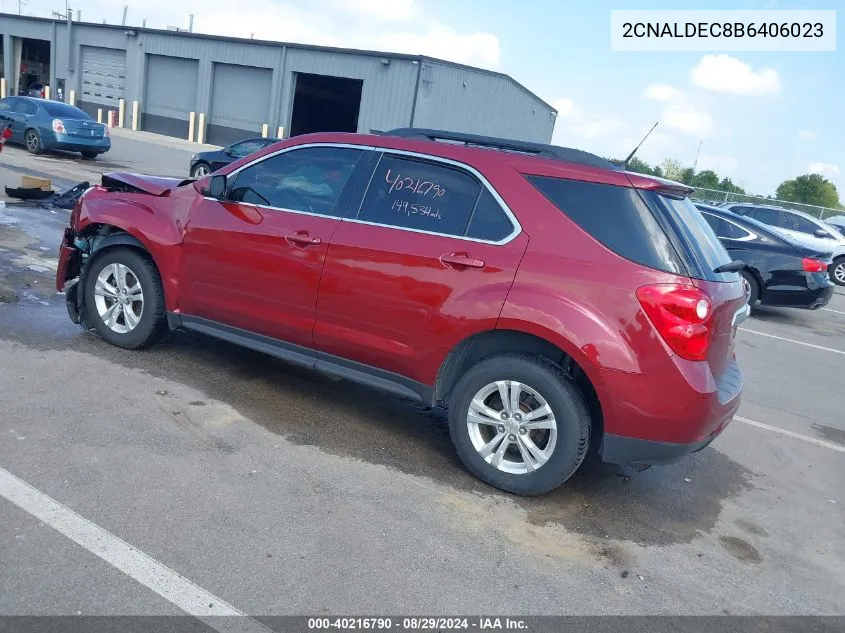 2CNALDEC8B6406023 2011 Chevrolet Equinox 1Lt