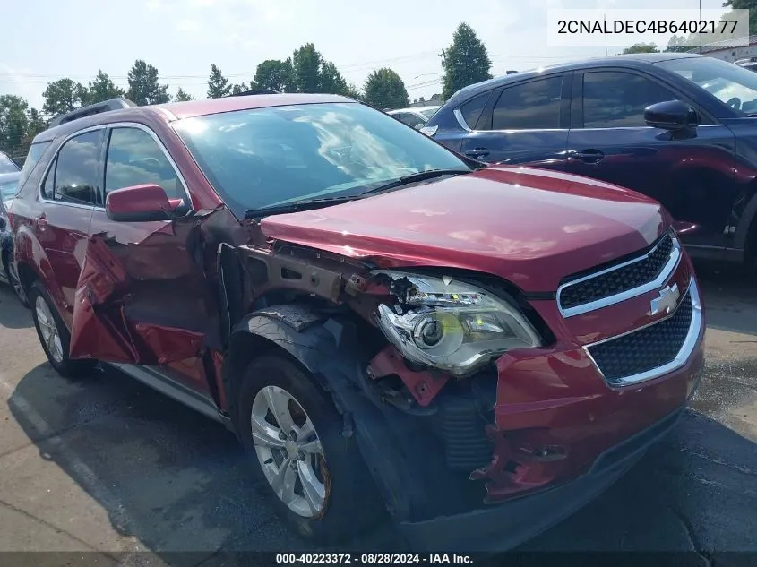 2CNALDEC4B6402177 2011 Chevrolet Equinox 1Lt