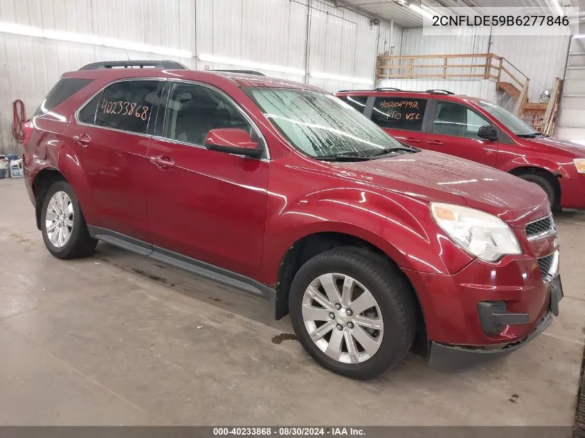 2011 Chevrolet Equinox 1Lt VIN: 2CNFLDE59B6277846 Lot: 40233868