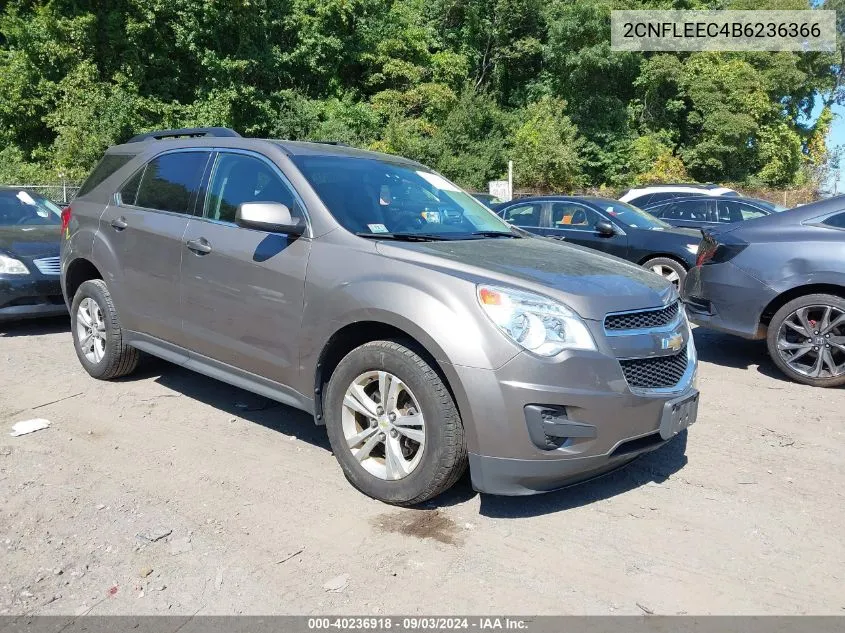 2CNFLEEC4B6236366 2011 Chevrolet Equinox 1Lt