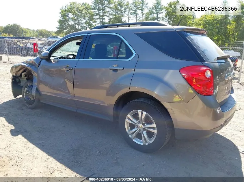 2CNFLEEC4B6236366 2011 Chevrolet Equinox 1Lt