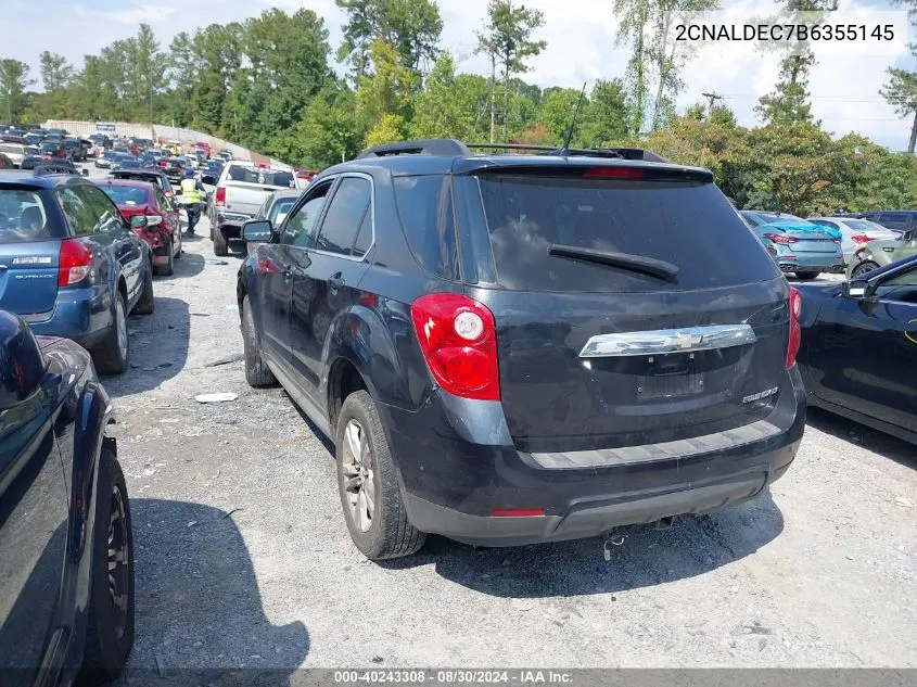 2CNALDEC7B6355145 2011 Chevrolet Equinox 1Lt