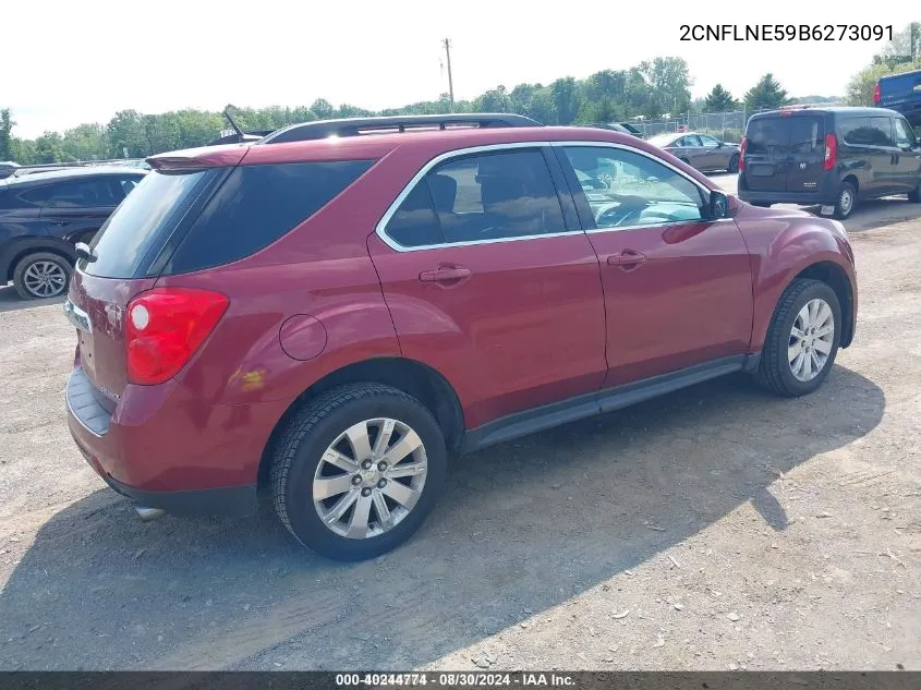 2CNFLNE59B6273091 2011 Chevrolet Equinox 2Lt