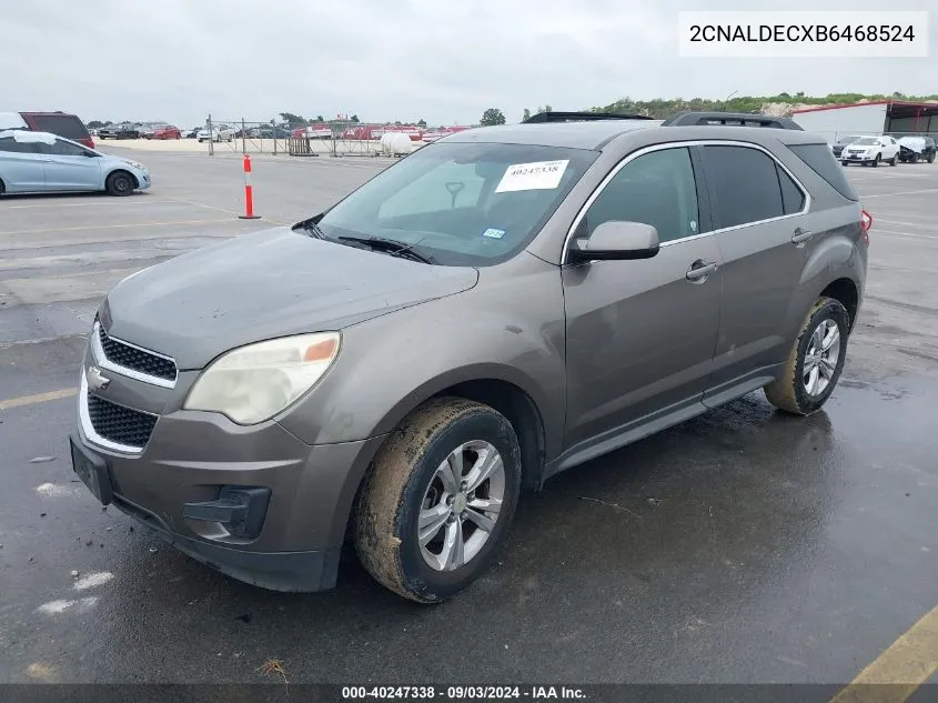 2011 Chevrolet Equinox 1Lt VIN: 2CNALDECXB6468524 Lot: 40247338