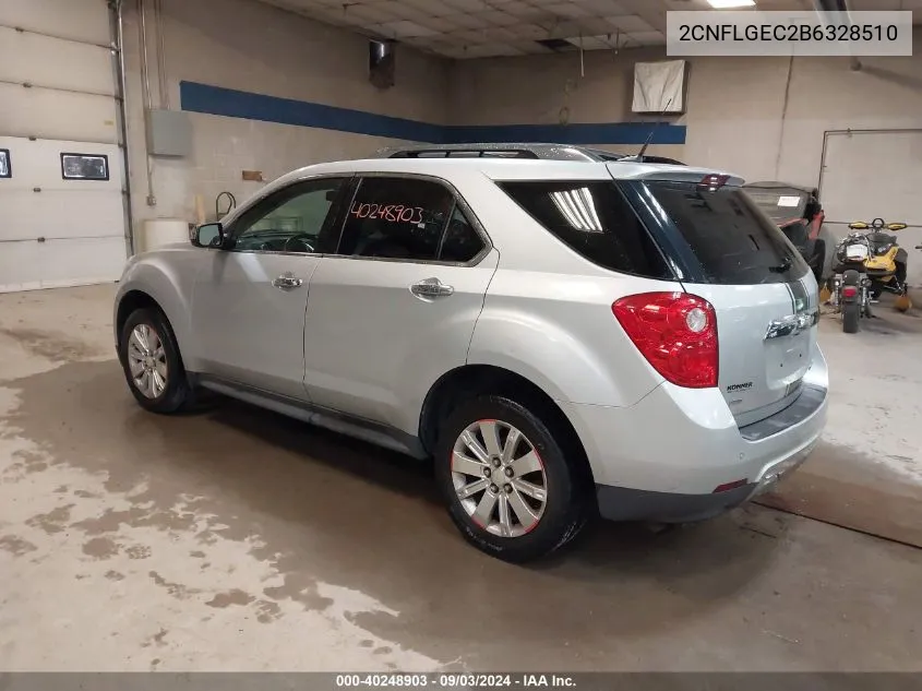 2CNFLGEC2B6328510 2011 Chevrolet Equinox Ltz