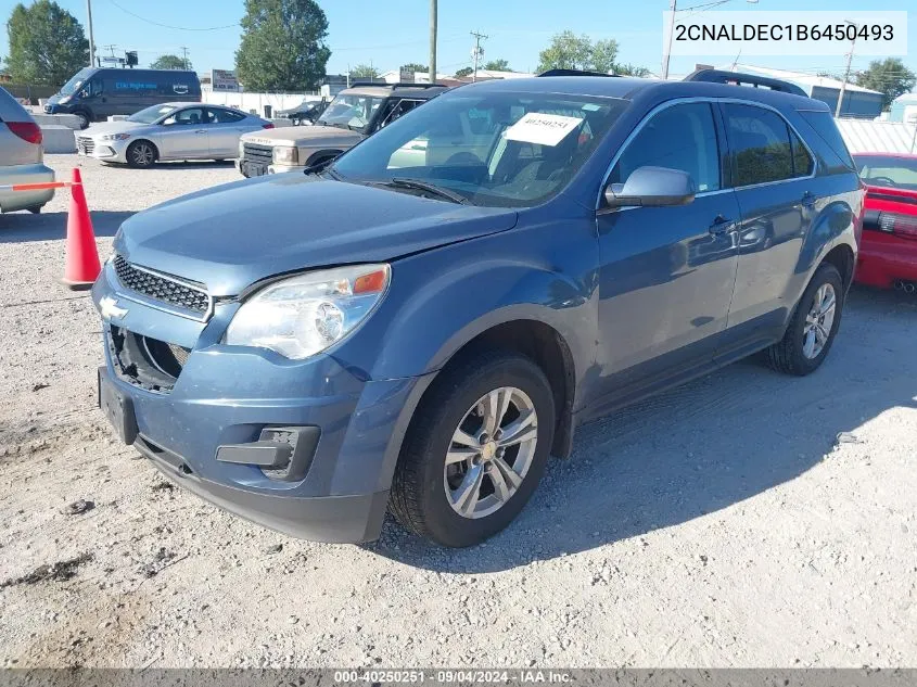 2011 Chevrolet Equinox Lt VIN: 2CNALDEC1B6450493 Lot: 40250251