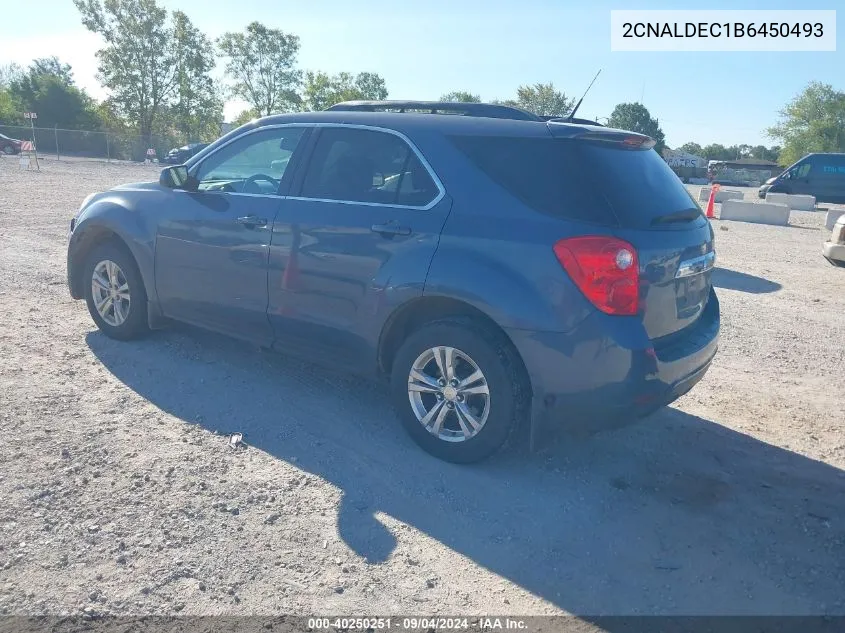 2CNALDEC1B6450493 2011 Chevrolet Equinox Lt