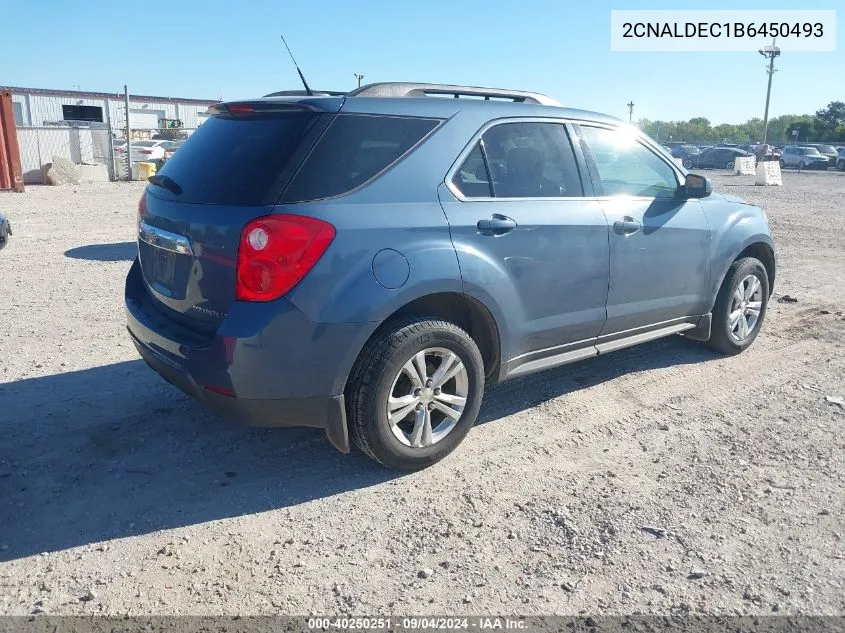 2CNALDEC1B6450493 2011 Chevrolet Equinox Lt