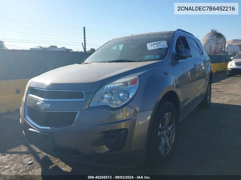 2CNALDEC7B6452216 2011 Chevrolet Equinox 1Lt