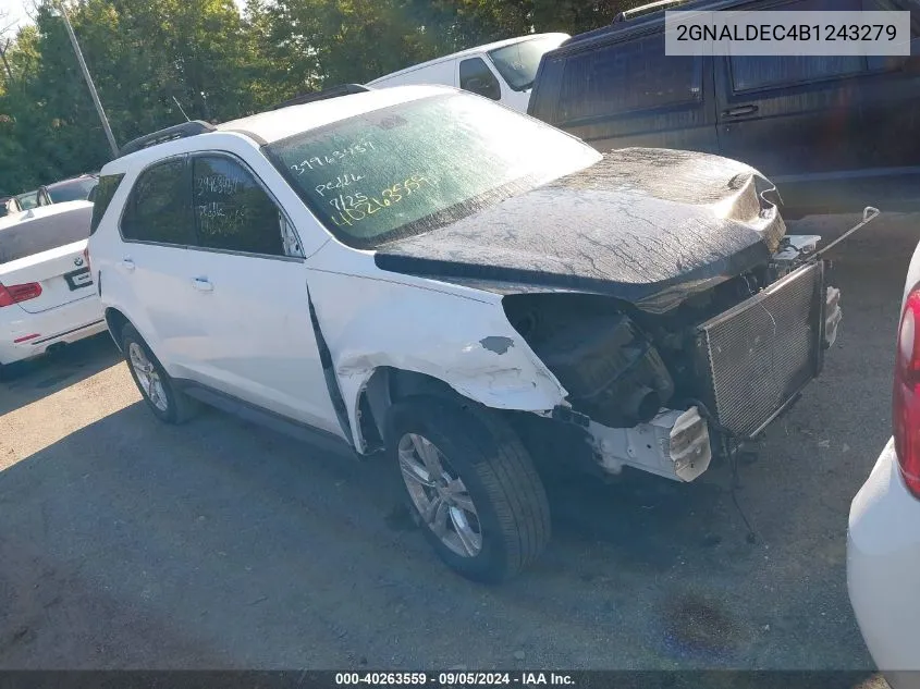 2GNALDEC4B1243279 2011 Chevrolet Equinox 1Lt