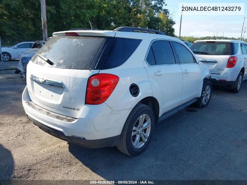 2GNALDEC4B1243279 2011 Chevrolet Equinox 1Lt