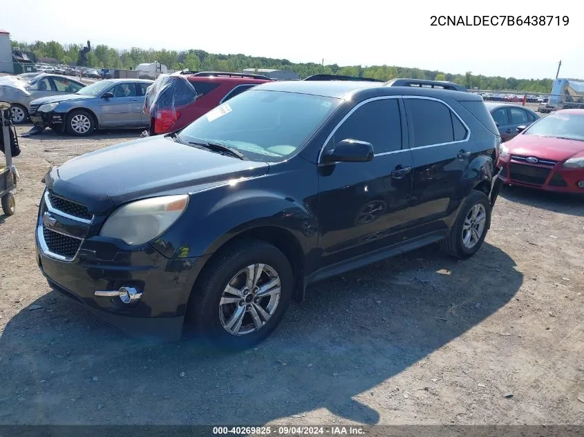 2011 Chevrolet Equinox 1Lt VIN: 2CNALDEC7B6438719 Lot: 40269825