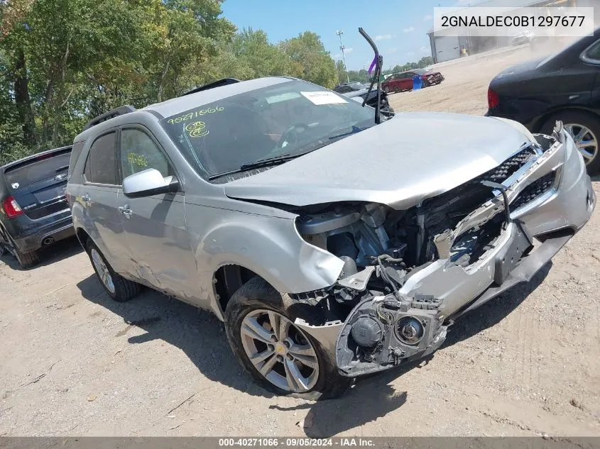 2GNALDEC0B1297677 2011 Chevrolet Equinox Lt