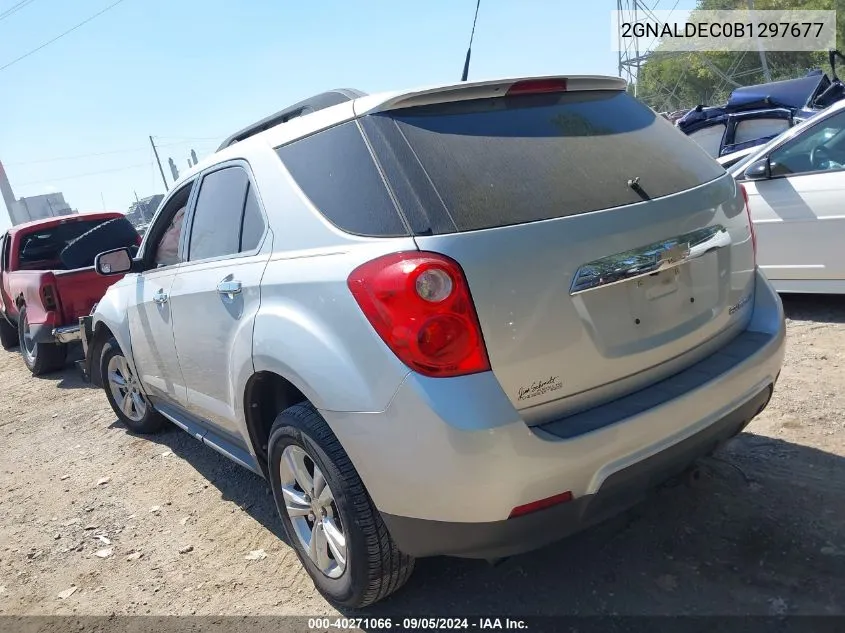 2011 Chevrolet Equinox Lt VIN: 2GNALDEC0B1297677 Lot: 40271066