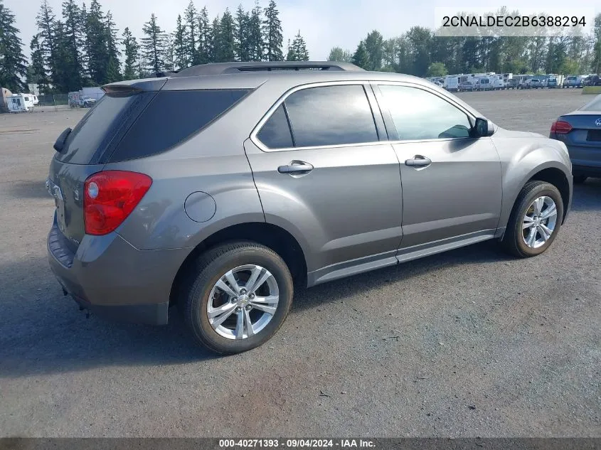 2CNALDEC2B6388294 2011 Chevrolet Equinox 1Lt