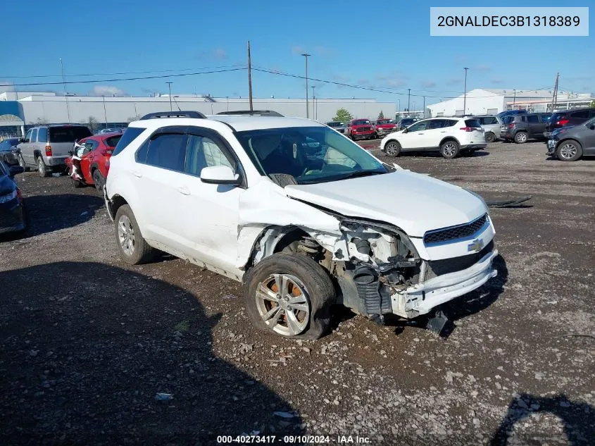 2GNALDEC3B1318389 2011 Chevrolet Equinox Lt