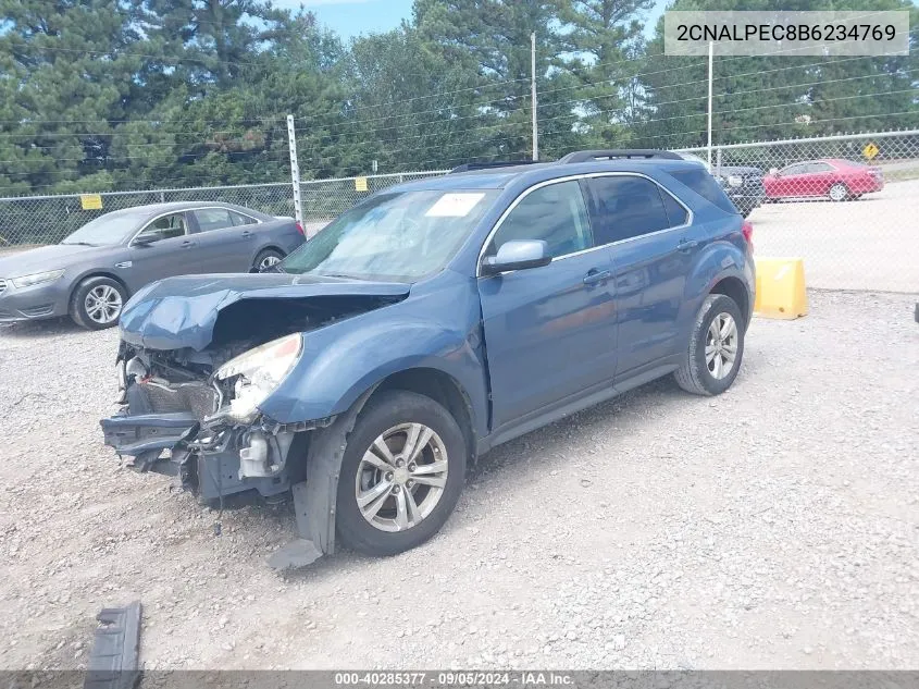 2CNALPEC8B6234769 2011 Chevrolet Equinox 2Lt