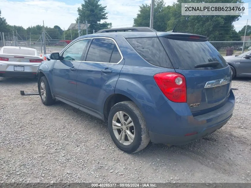 2CNALPEC8B6234769 2011 Chevrolet Equinox 2Lt