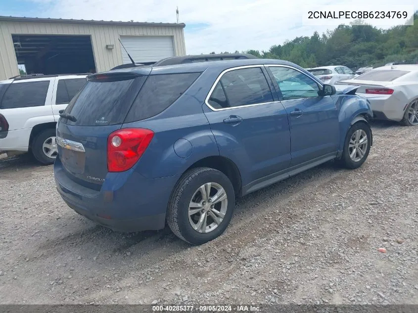 2CNALPEC8B6234769 2011 Chevrolet Equinox 2Lt