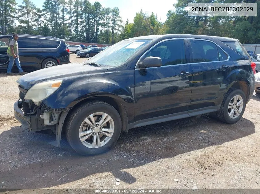 2CNALBEC7B6302529 2011 Chevrolet Equinox Ls