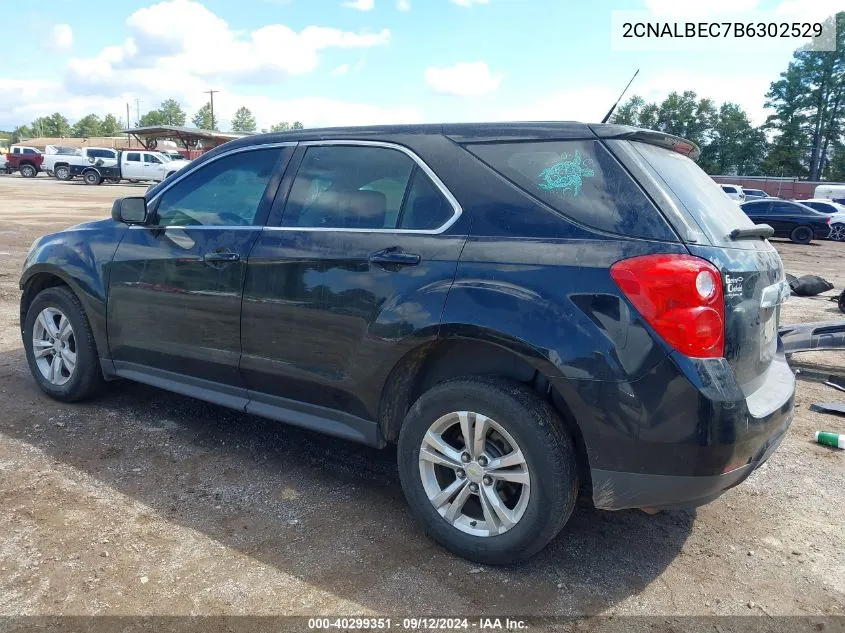 2CNALBEC7B6302529 2011 Chevrolet Equinox Ls