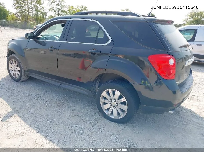 2CNFLDE59B6415546 2011 Chevrolet Equinox 1Lt