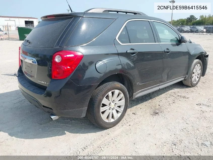 2011 Chevrolet Equinox 1Lt VIN: 2CNFLDE59B6415546 Lot: 40303787