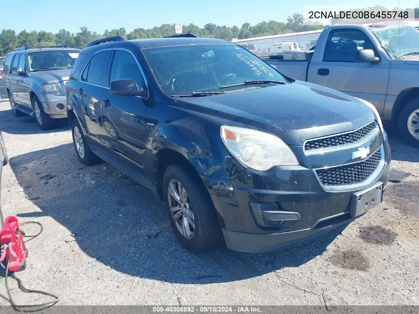 2CNALDEC0B6455748 2011 Chevrolet Equinox Lt