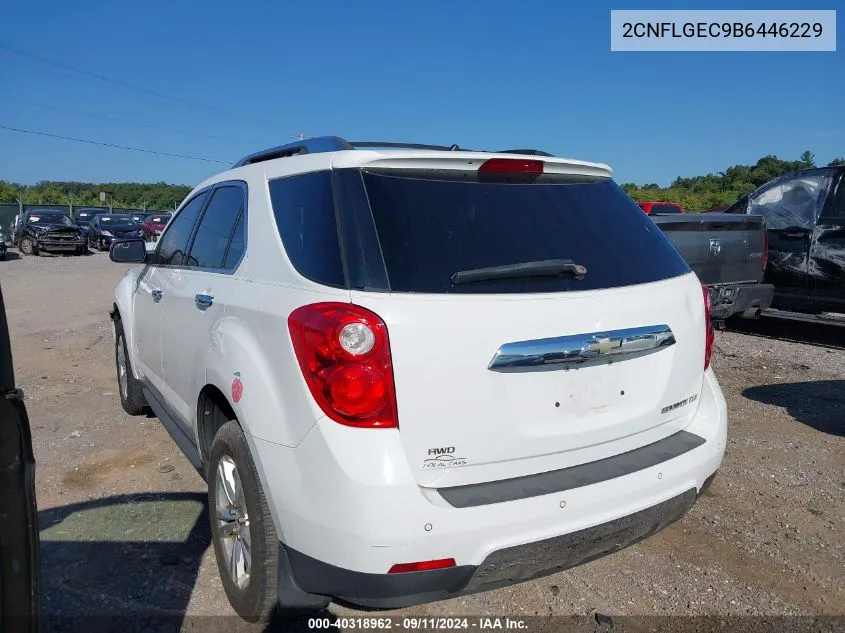 2CNFLGEC9B6446229 2011 Chevrolet Equinox Ltz