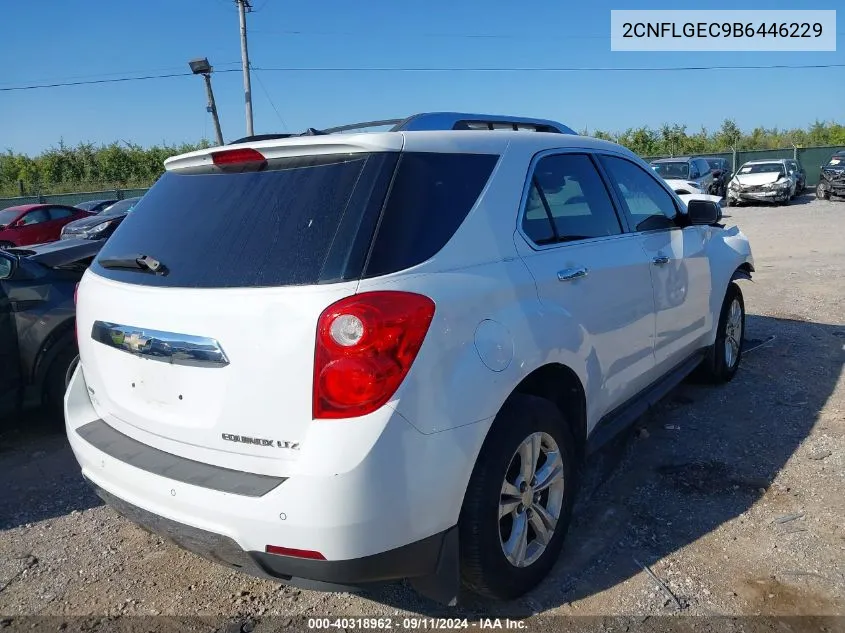 2011 Chevrolet Equinox Ltz VIN: 2CNFLGEC9B6446229 Lot: 40318962