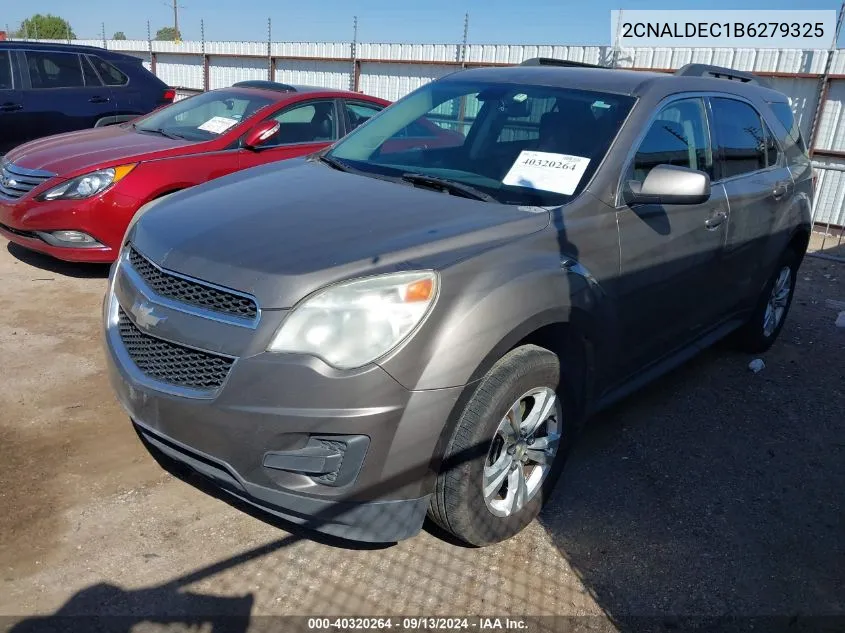 2CNALDEC1B6279325 2011 Chevrolet Equinox 1Lt