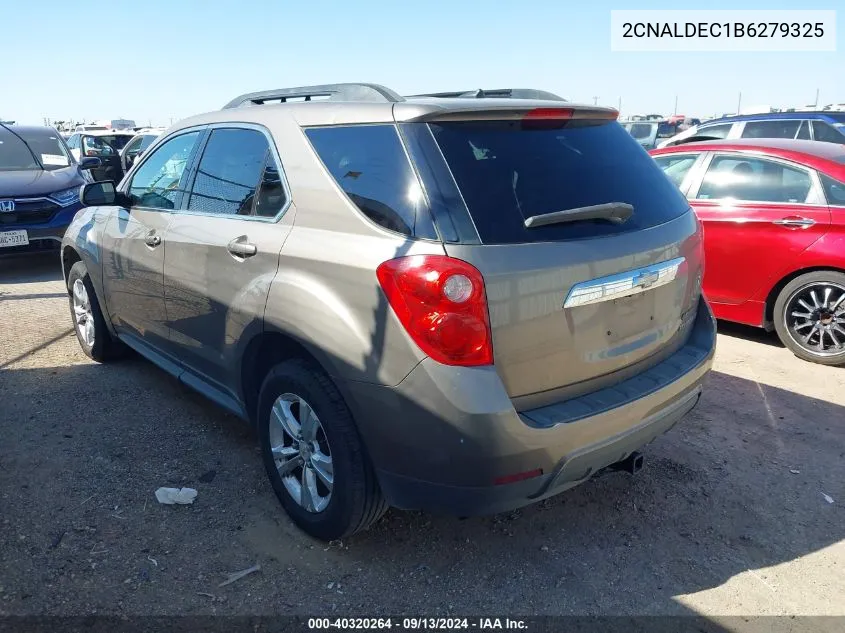 2CNALDEC1B6279325 2011 Chevrolet Equinox 1Lt