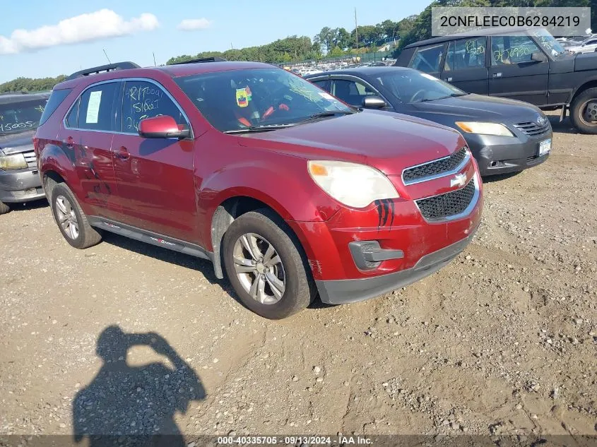 2011 Chevrolet Equinox 1Lt VIN: 2CNFLEEC0B6284219 Lot: 40335705