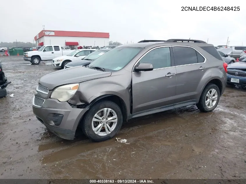 2CNALDEC4B6248425 2011 Chevrolet Equinox 1Lt