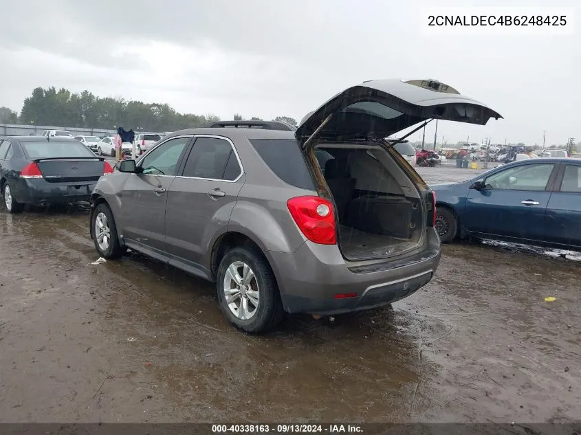 2CNALDEC4B6248425 2011 Chevrolet Equinox 1Lt