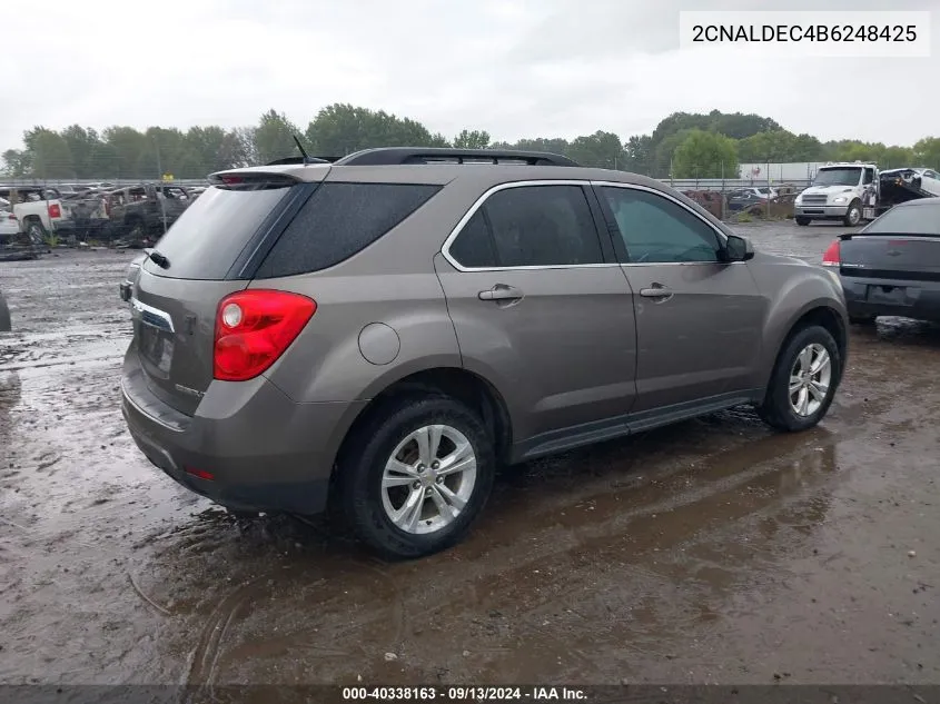 2CNALDEC4B6248425 2011 Chevrolet Equinox 1Lt