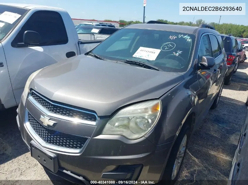 2011 Chevrolet Equinox 1Lt VIN: 2CNALDEC2B6293640 Lot: 40341088