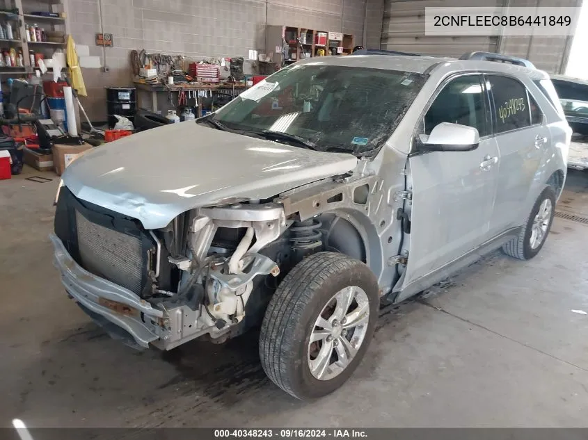 2011 Chevrolet Equinox 1Lt VIN: 2CNFLEEC8B6441849 Lot: 40348243