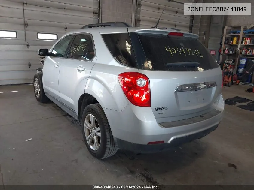 2011 Chevrolet Equinox 1Lt VIN: 2CNFLEEC8B6441849 Lot: 40348243