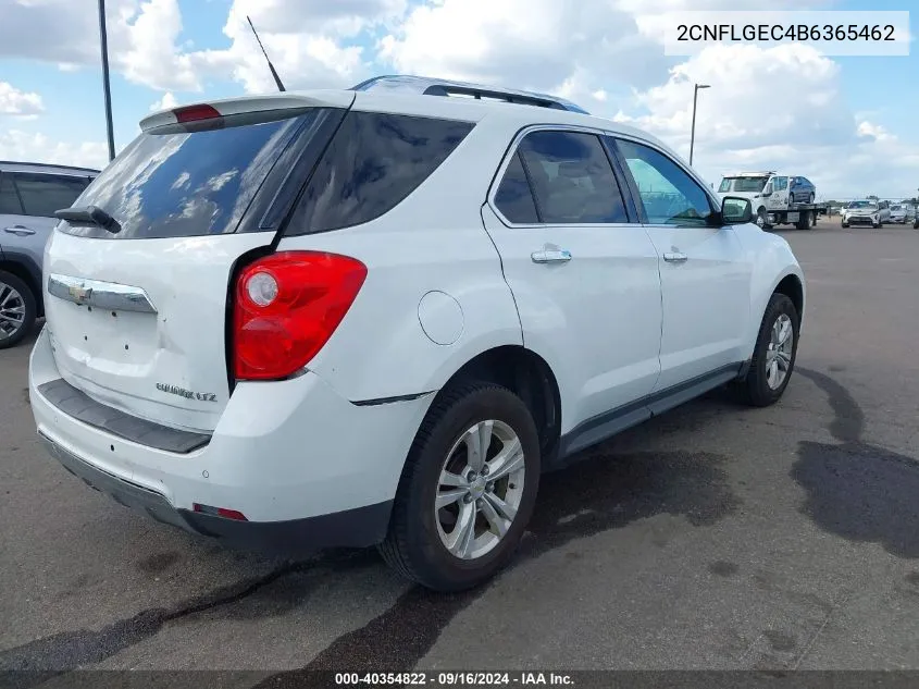 2011 Chevrolet Equinox Ltz VIN: 2CNFLGEC4B6365462 Lot: 40354822