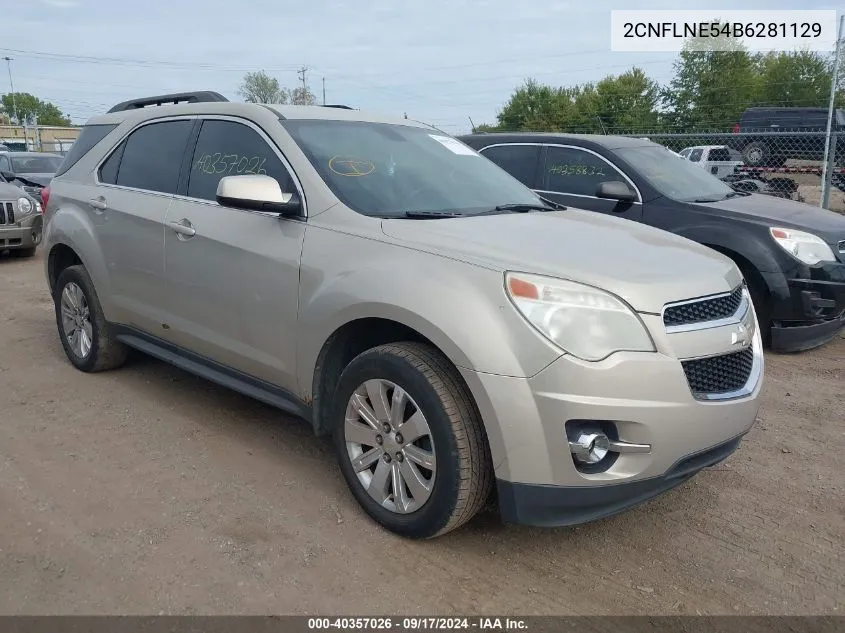 2CNFLNE54B6281129 2011 Chevrolet Equinox 2Lt