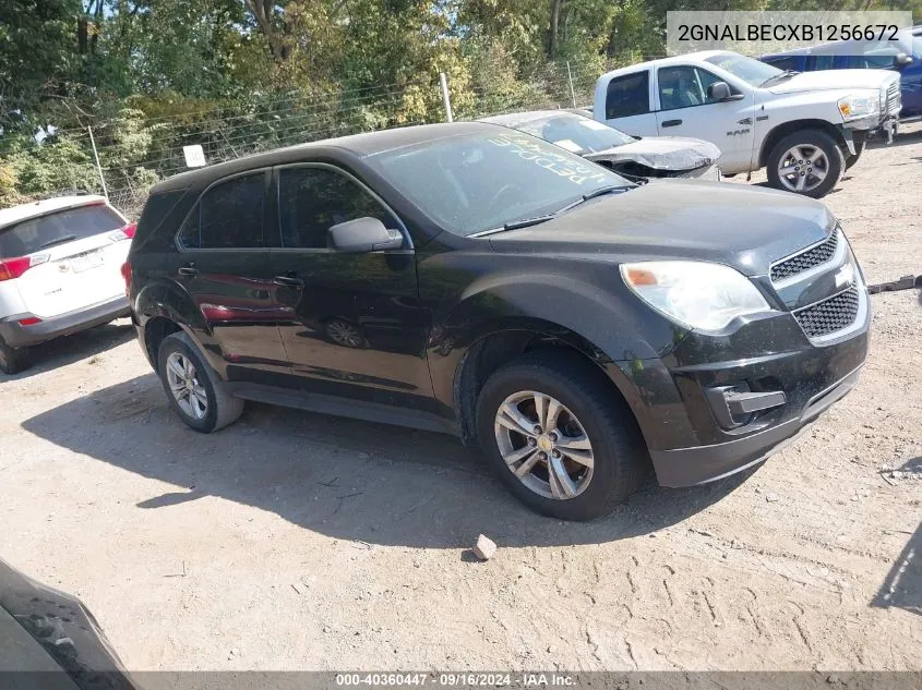 2011 Chevrolet Equinox Ls VIN: 2GNALBECXB1256672 Lot: 40360447