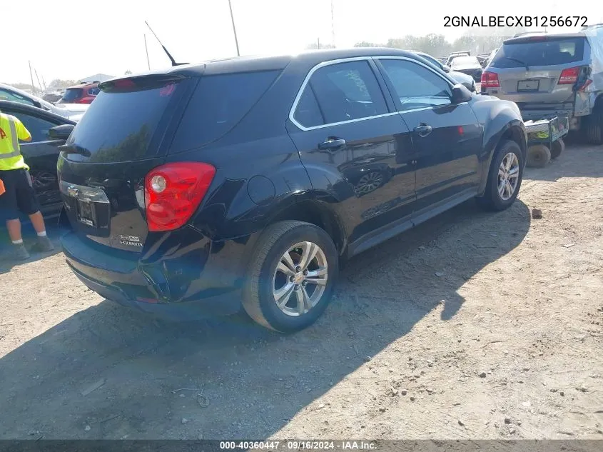 2011 Chevrolet Equinox Ls VIN: 2GNALBECXB1256672 Lot: 40360447