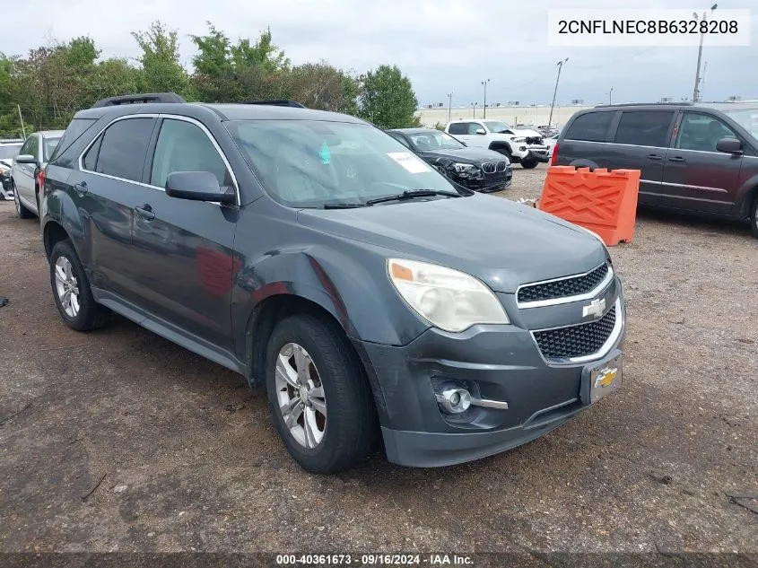 2011 Chevrolet Equinox 2Lt VIN: 2CNFLNEC8B6328208 Lot: 40361673