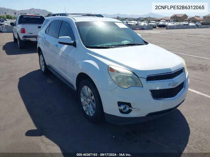 2CNFLPE52B6312065 2011 Chevrolet Equinox 2Lt