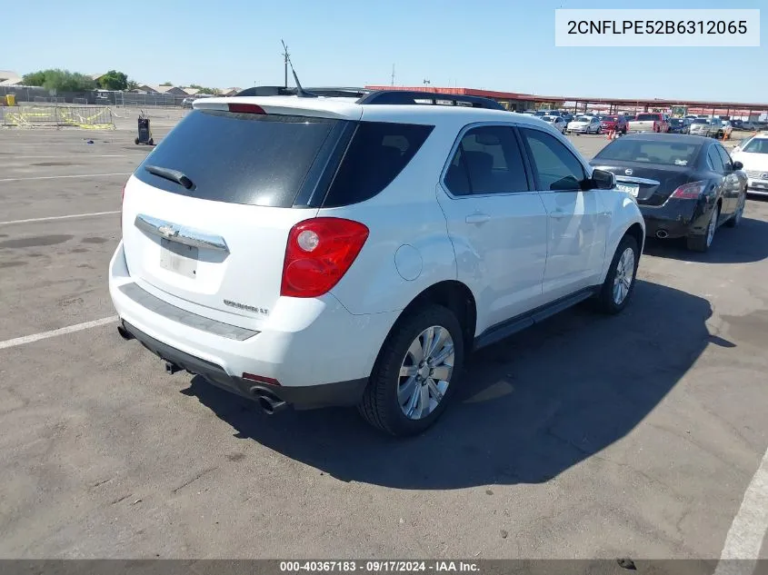 2011 Chevrolet Equinox 2Lt VIN: 2CNFLPE52B6312065 Lot: 40367183