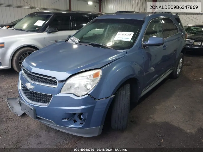 2CNALDEC9B6347869 2011 Chevrolet Equinox 1Lt