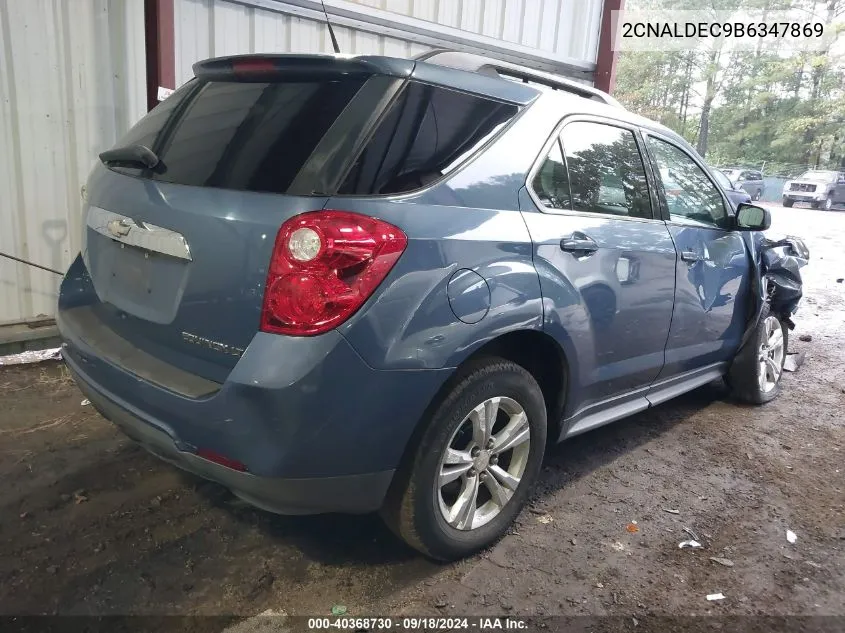 2CNALDEC9B6347869 2011 Chevrolet Equinox 1Lt