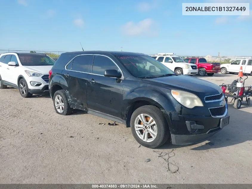 2011 Chevrolet Equinox Ls VIN: 2GNALBEC1B1327449 Lot: 40374883