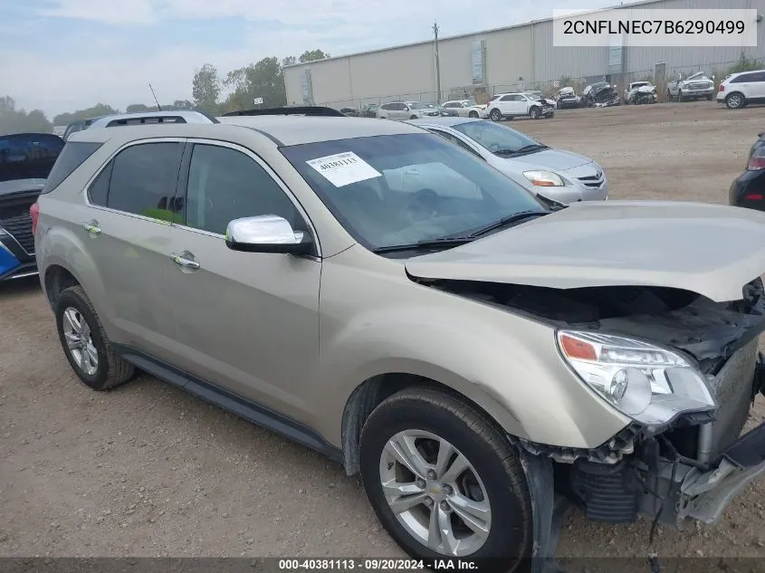 2011 Chevrolet Equinox 2Lt VIN: 2CNFLNEC7B6290499 Lot: 40381113